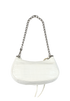 Mini Cagole, £850, Handbags, White, Leather, Back view